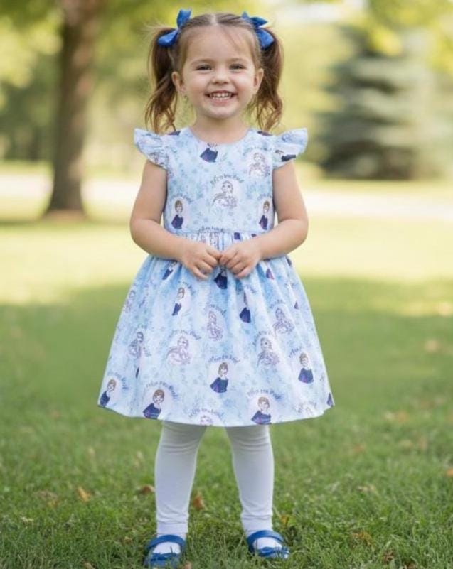 Elsa Dress Short Sleeve - Etsy