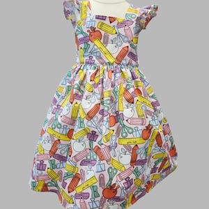 Kindergarten dress School dress for girls,  Back to school dress, Girls school dress, Preschool graduation dress, Girls dress, School dress