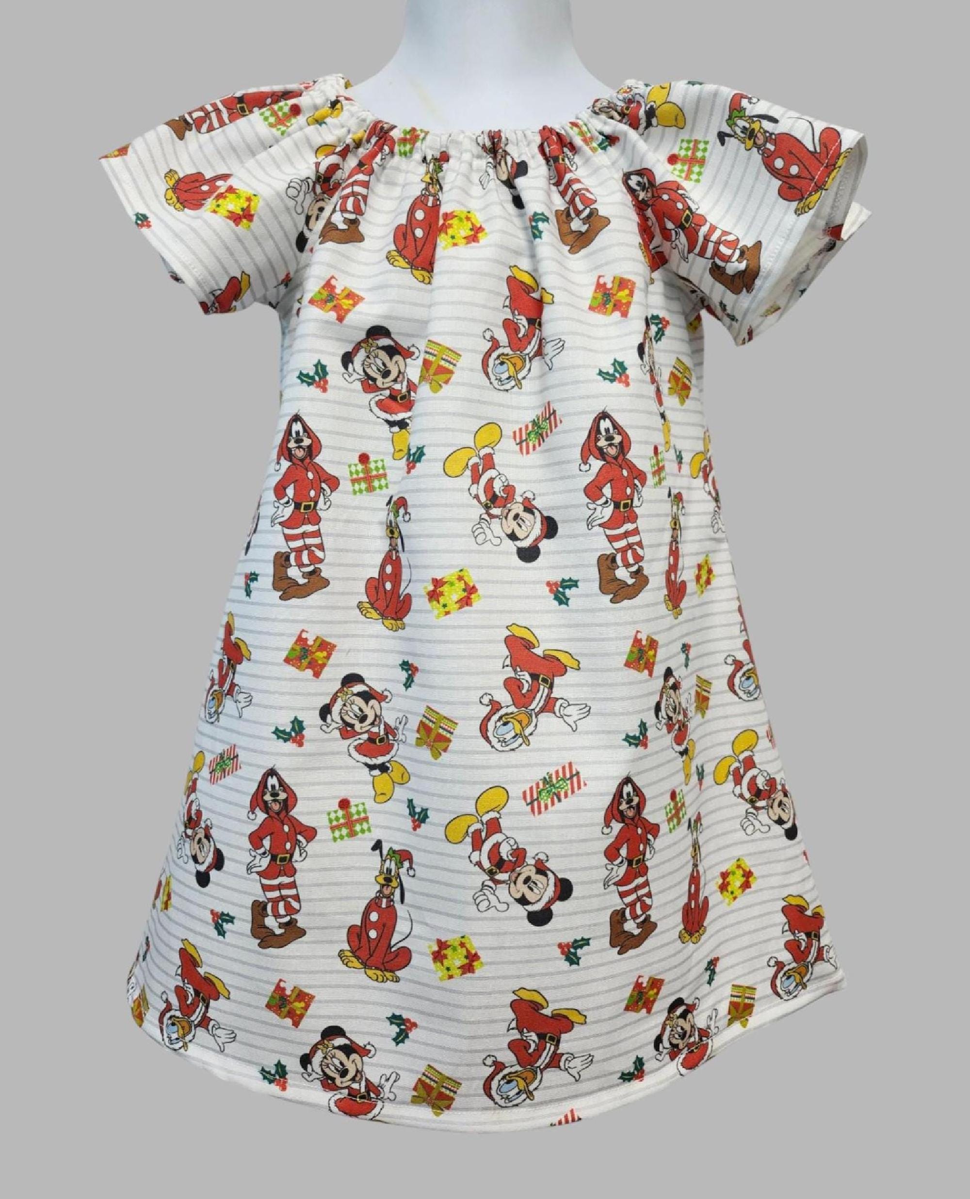 Xmas Peasant Dress - Etsy