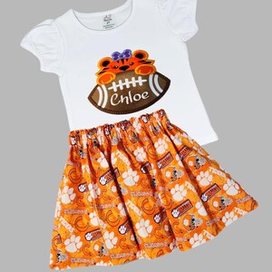 orange dress for clemson game Clemson Gameday outfit