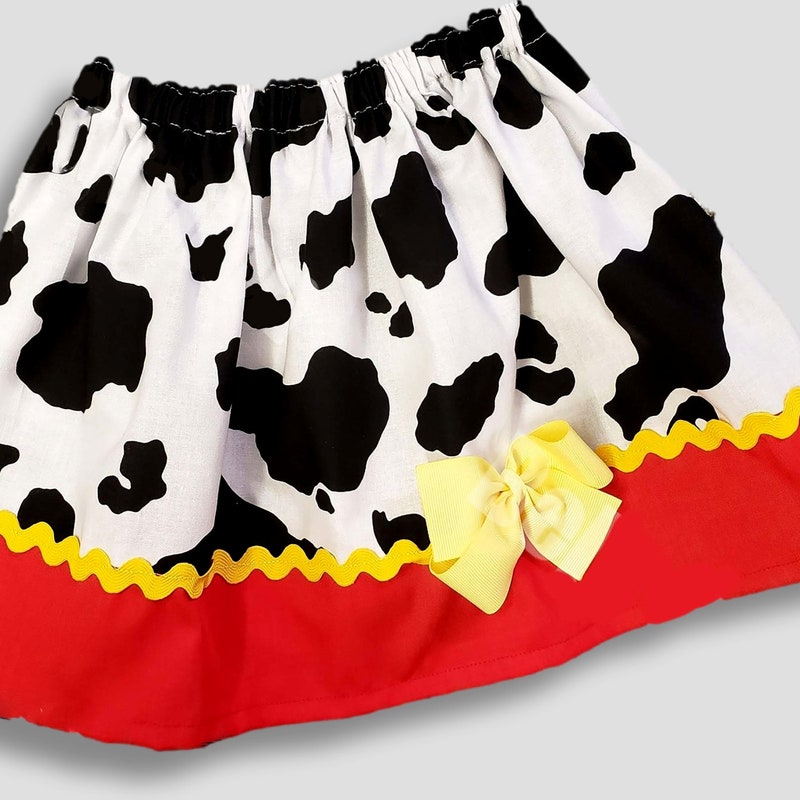Cow Suede Skirt main image 1