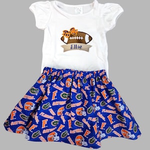 white christmas dresses Florida Gators Baby Outfit – Keepsake Konnections