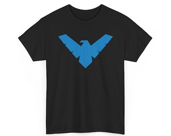 Strój na Halloween Nightwing, unisex, gruba bawełniana koszulka