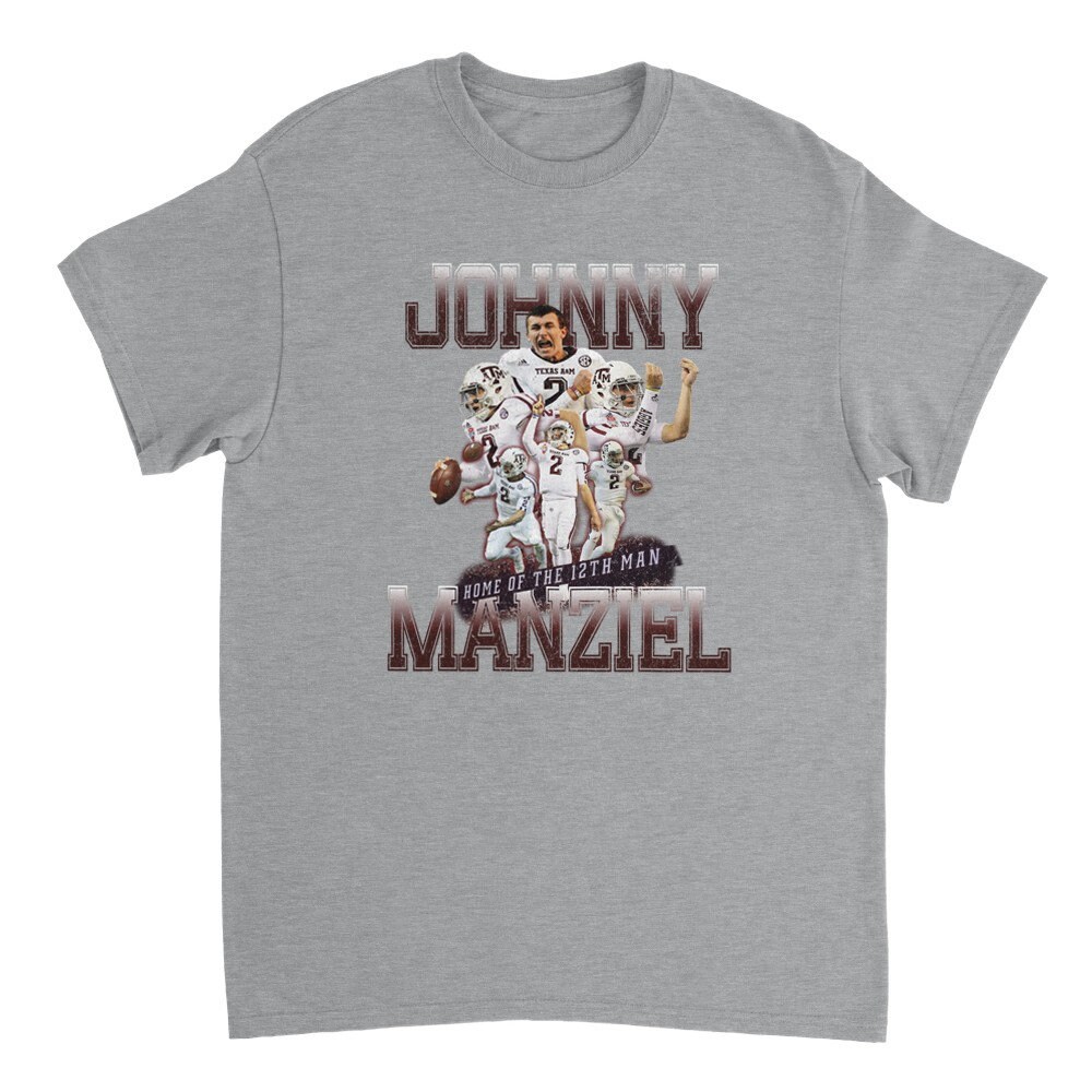 Johnny Manziel Vintage Style T-shirt - Etsy Israel, image size:1000x1000