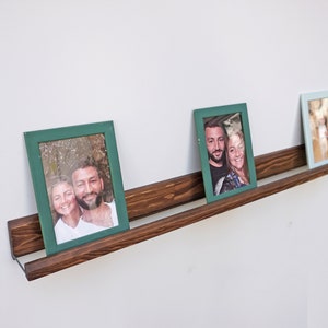 Picture Ledge Shelf, Gallery Wall Shelves, Wooden Wall Shelf, Ledge Shelf,  Floating Frame Rack