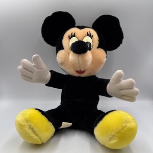 Peluche vintage Walt Disney World Disneyland Mickey Mouse en peluche image 1