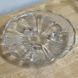 Fostoria glass dessert dish