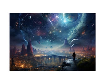 Poster- Cosmic View, Wall art, Hanging art, Home decoration,Gift