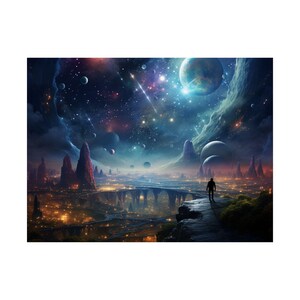 Poster- Cosmic View, Wall art, Hanging art, Home decoration,Gift