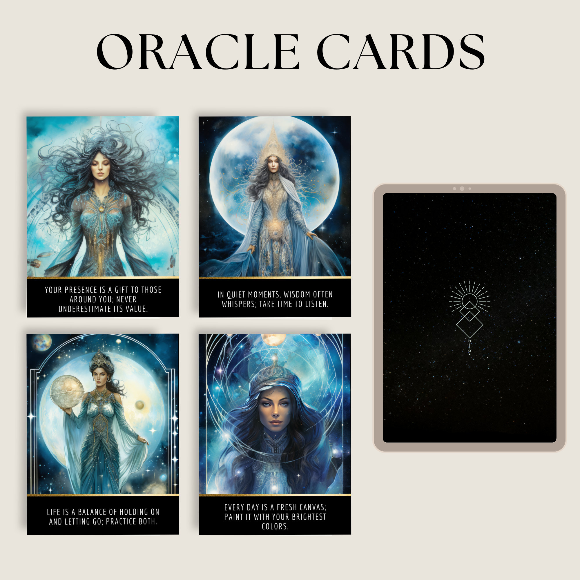 Oracle Cards Printable Oracle Cards - Il Fullxfull.5646972259 1v9c 