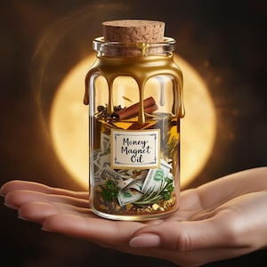 Aceite Money Magnet: poderosa mezcla ritual de prosperidad y abundancia para lograr riqueza y éxito
