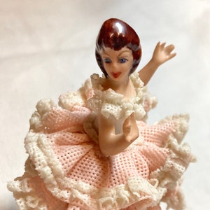 Antique German Porcelain Ballerina Figurine