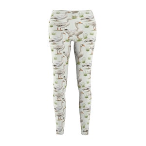 Country Rustic Goose Pants Gym Fitness Leggings for Women XS-2XL