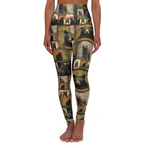 Bear Gym Leggings For Women S-2XL Fitness Activewear Highwaist Yoga Pants