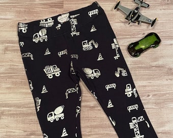 Baby & Toddler Leggings/Adorable Baby Leggings/Boys and Girls Leggings/Toddler Leggings/Construction Leggings/Flower Leggings/Baby Leggings