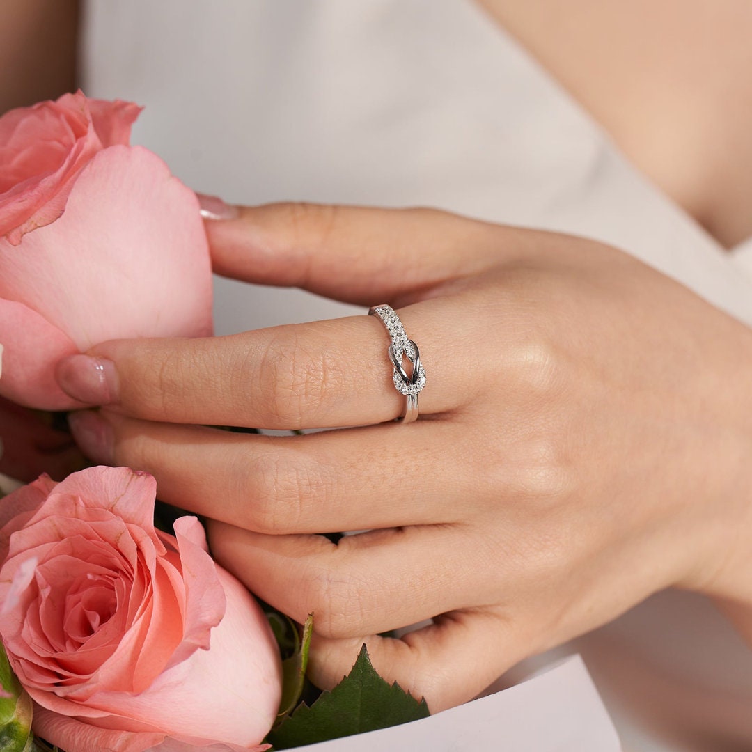 STORYJEWELLERY Daughter Ring, 925 Sterling Silver Open...