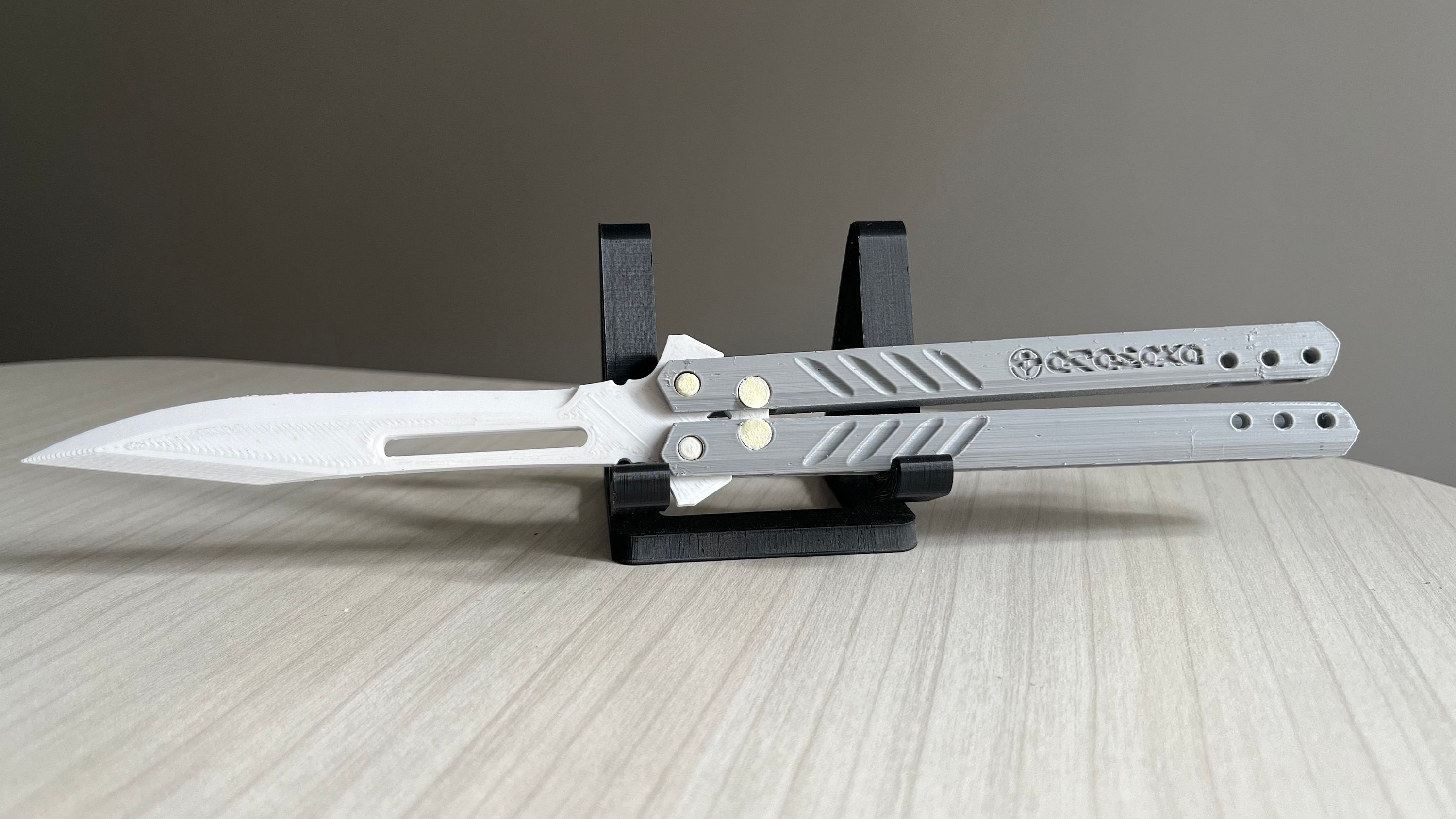 Arasaka Engraved Balisong Trainer 3D Printed Cosplay Toy Weapon - Etsy