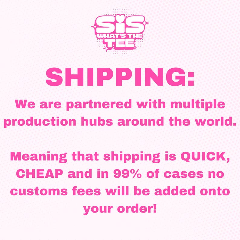 a sign that says shipping we are partner with multiple production hubs around the world