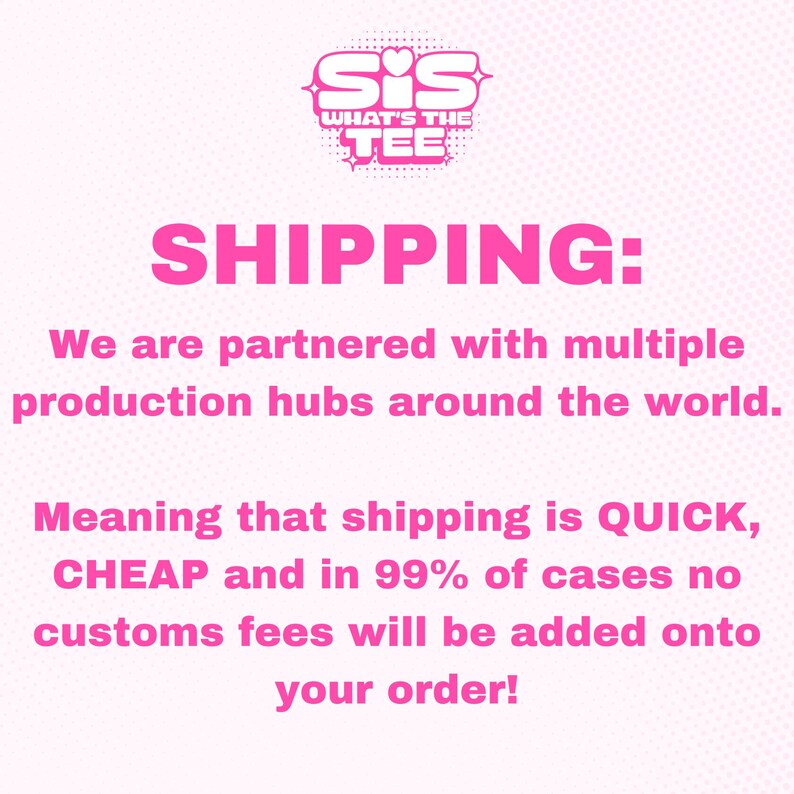 a sign that says shipping we are partner with multiple production hubs around the world