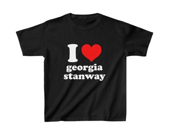 I Love Georgia Stanway Baby Tee