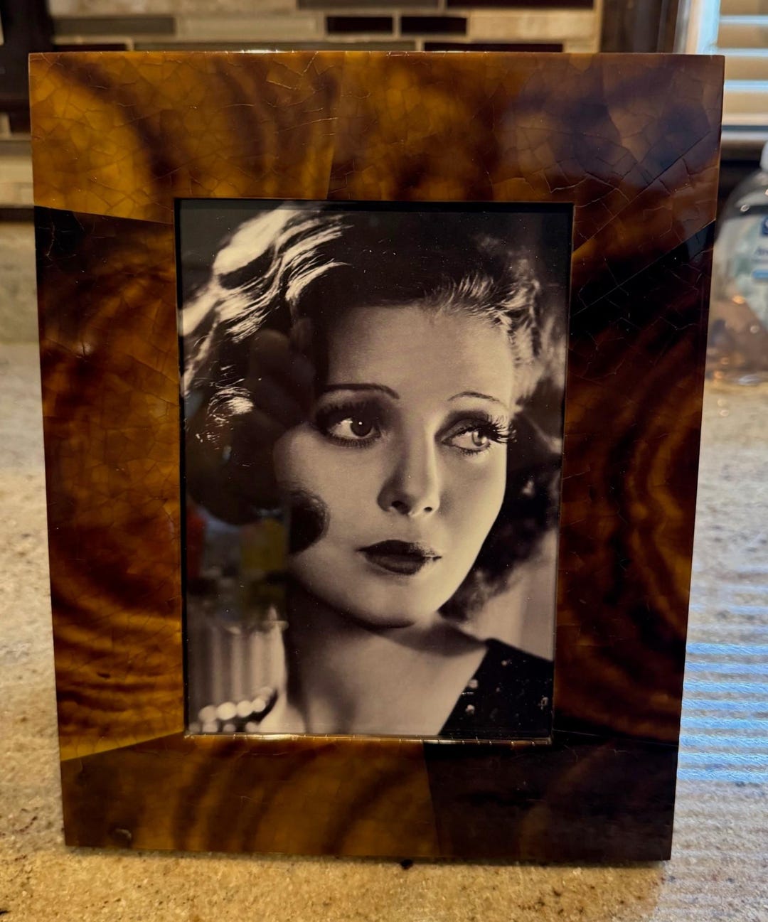Penshell Frame 4 X 6 Tiger Flame Natural Penshell Picture Frame - Etsy