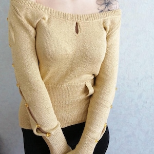 Handmade Knitted Sweater Women Cozy Winter Pullover Chunky Knit Sweater Gift for Her Fall Fashion Knitwear