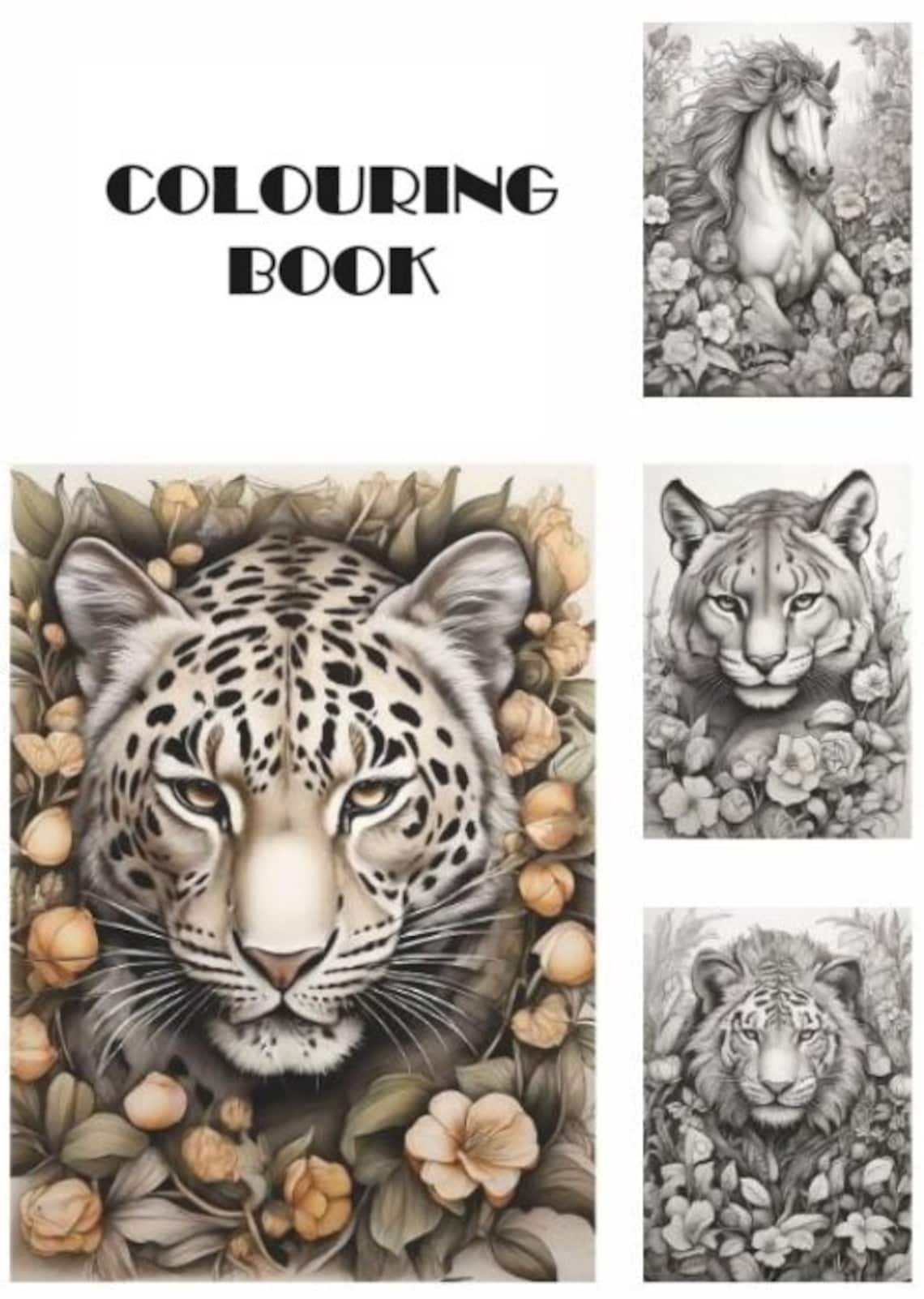 Detailed Digital Colouring Book Scene Art Detailed Digital Colouring Book Scene Art