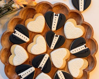 Custom Wedding Cookies | Elegant Royal Icing Cookies | Essential Collection