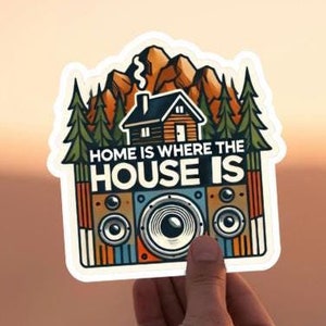 Adesivo de música. Provérbios. EDM. Casa. Relaxar. Mantra. Presente de autocuidado. Vinil. Adesivos sem bolhas. Nova era. Unissex. Cura. Autocuidado