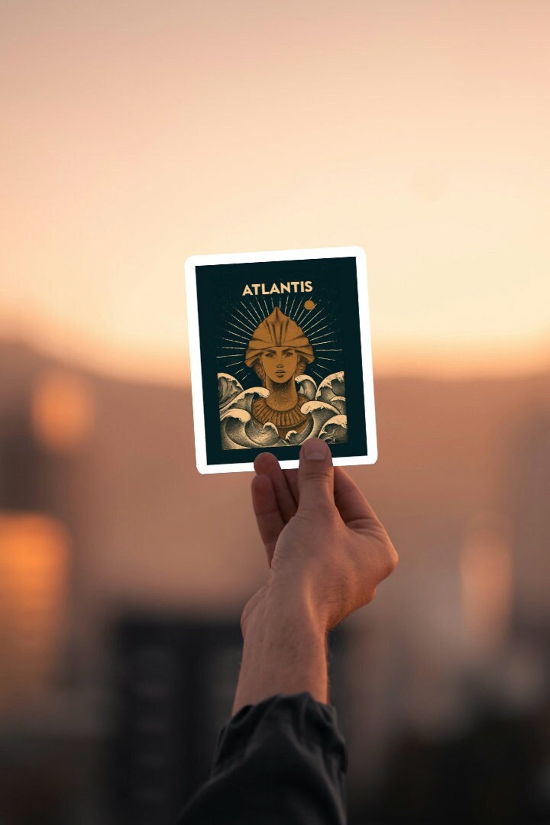 Atlantis Sticker. Boho. Sticker. Stickers. Gift for Her. Stickers for ...