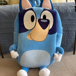 BLUEY Mini Pre-school Backpack Book bag School Bag EUC