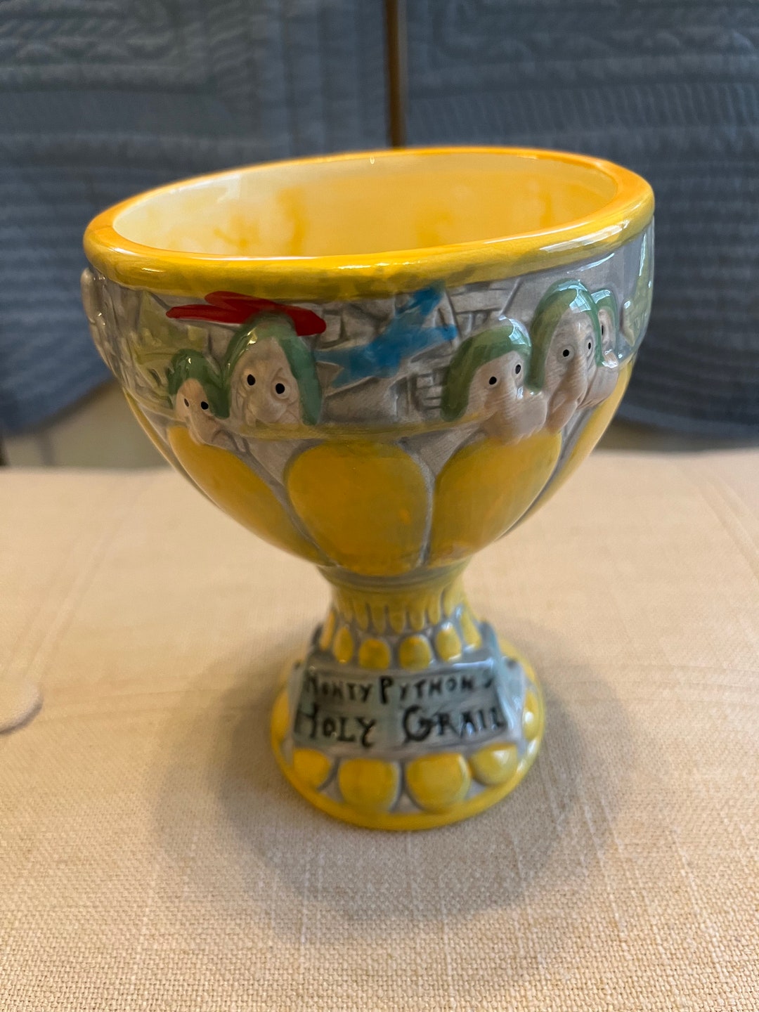 Monty Python & the Holy Grail Ceramic Chalice Goblet Cup Beer Mug Movie ...