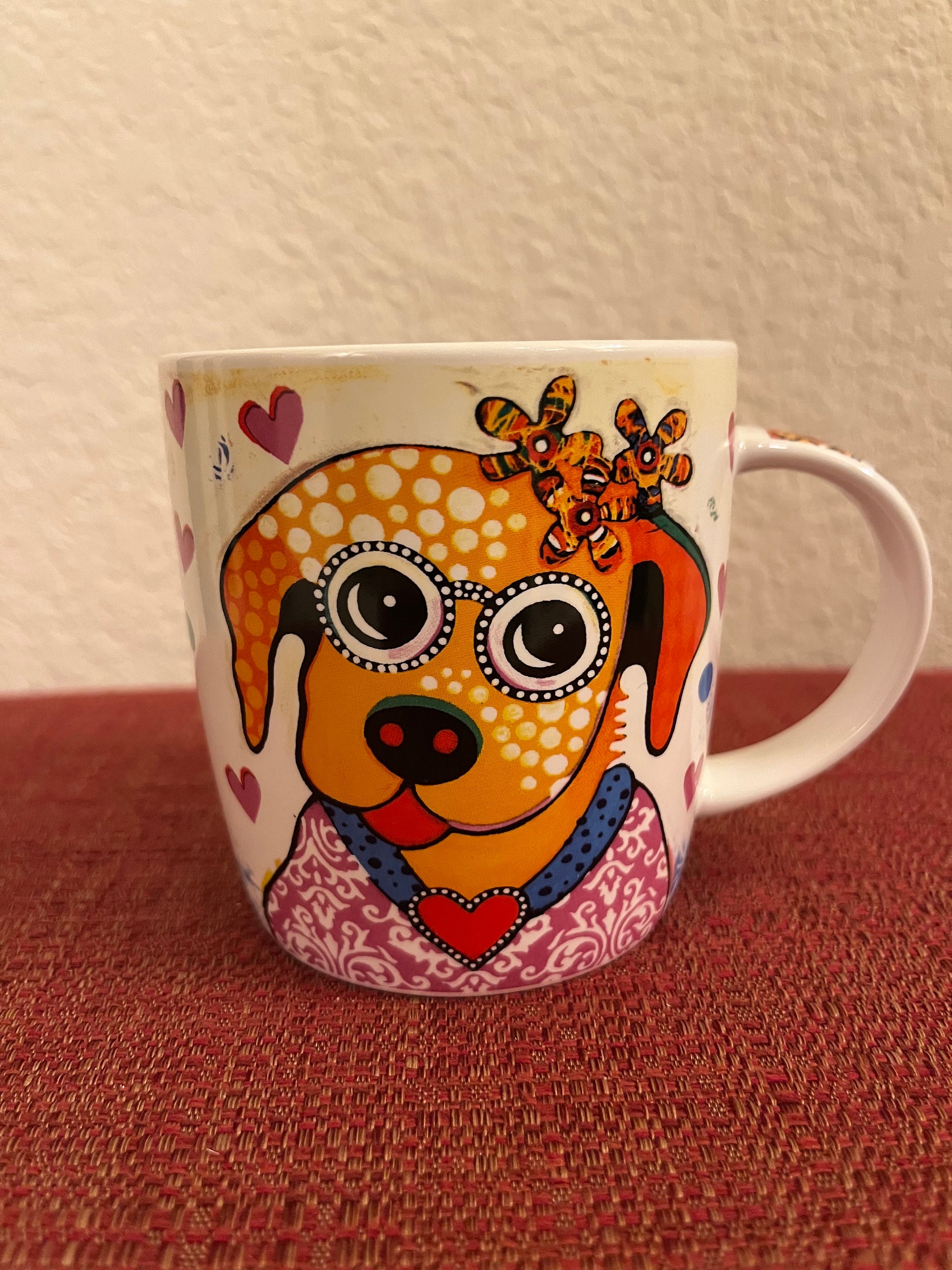 Maxwell & Williams Designer Mug Donna Sharam Smile Style Dogs
