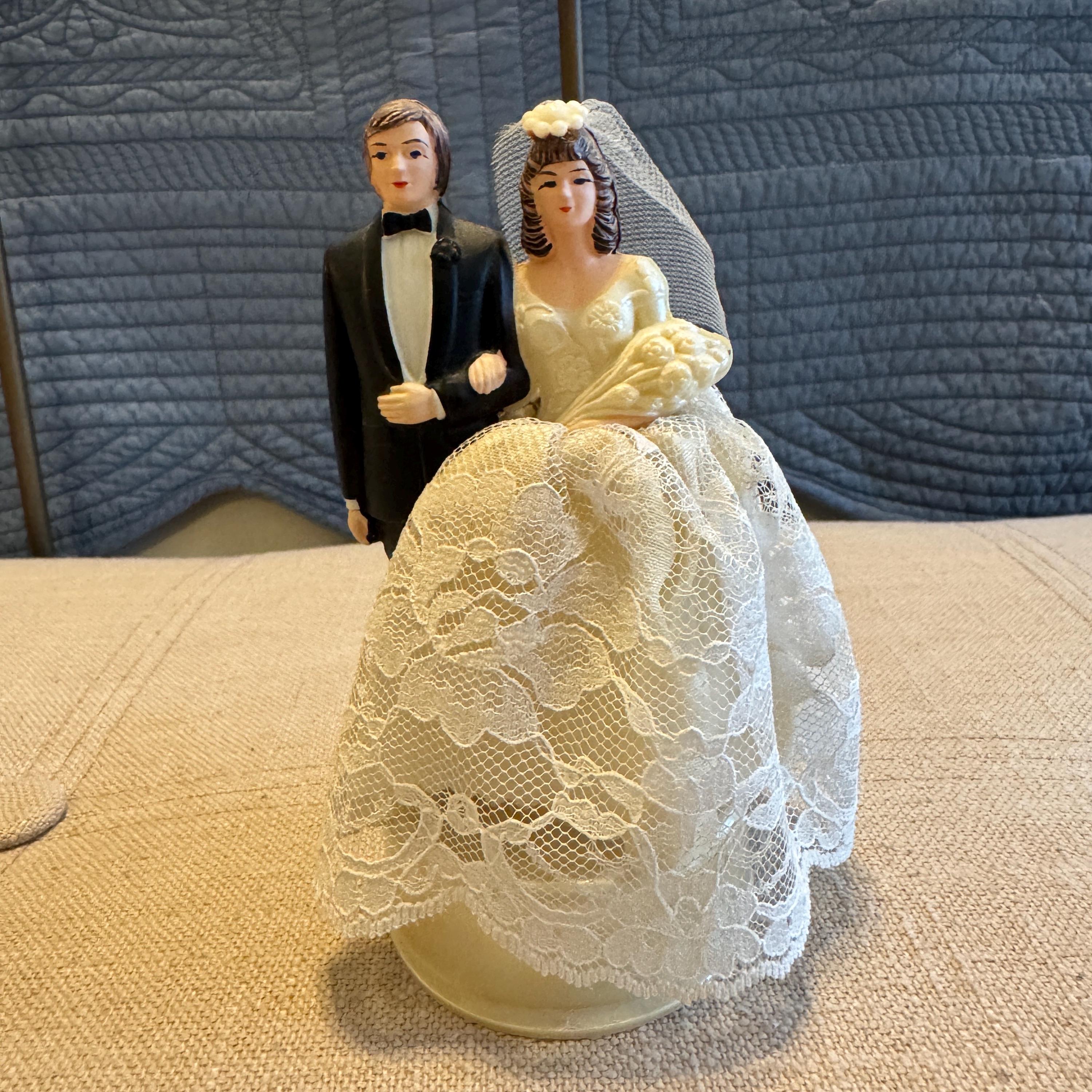 Vintage Lace Cake Topper - Etsy