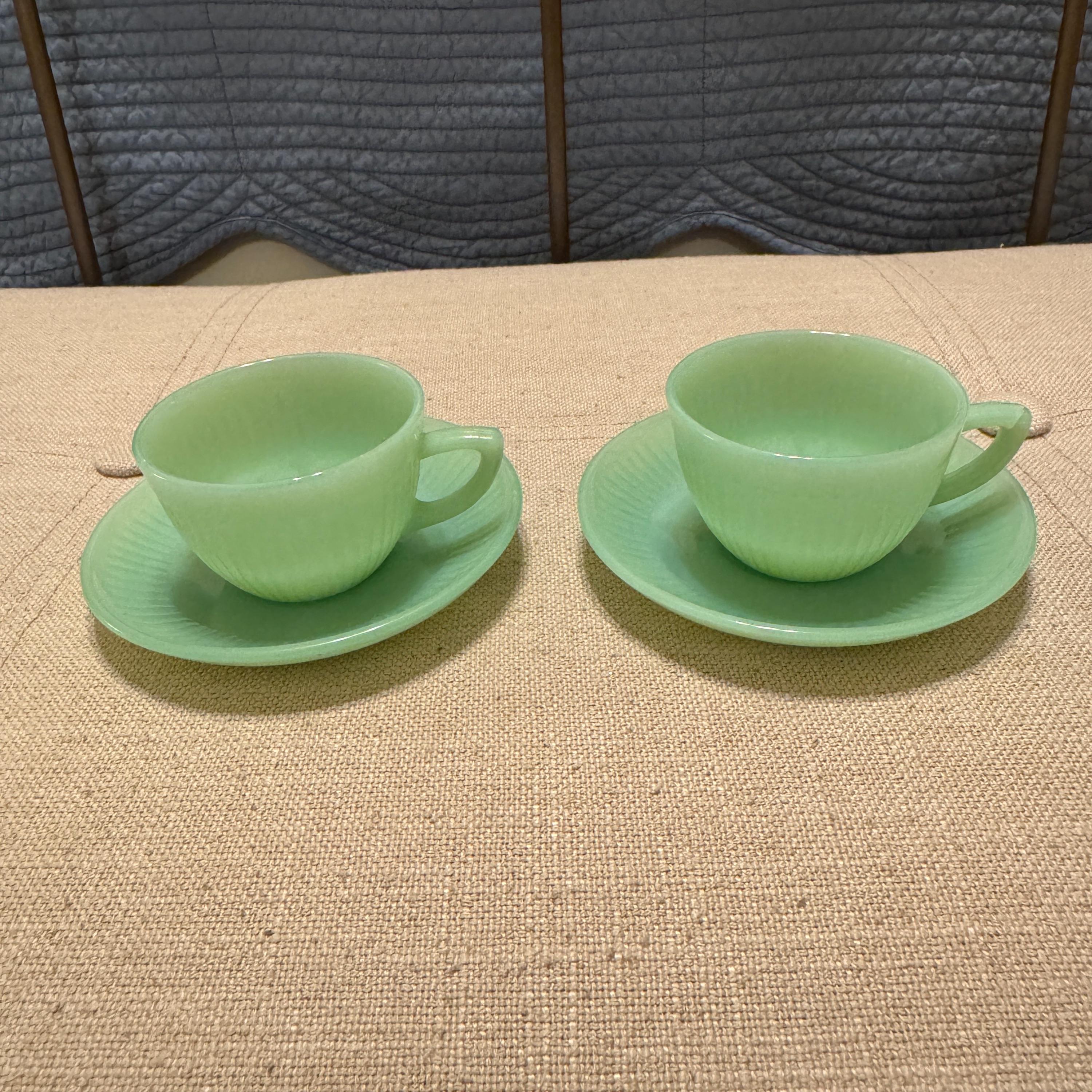 Fire-King - ともちゃん Fire King Cup Saucer - Etsy