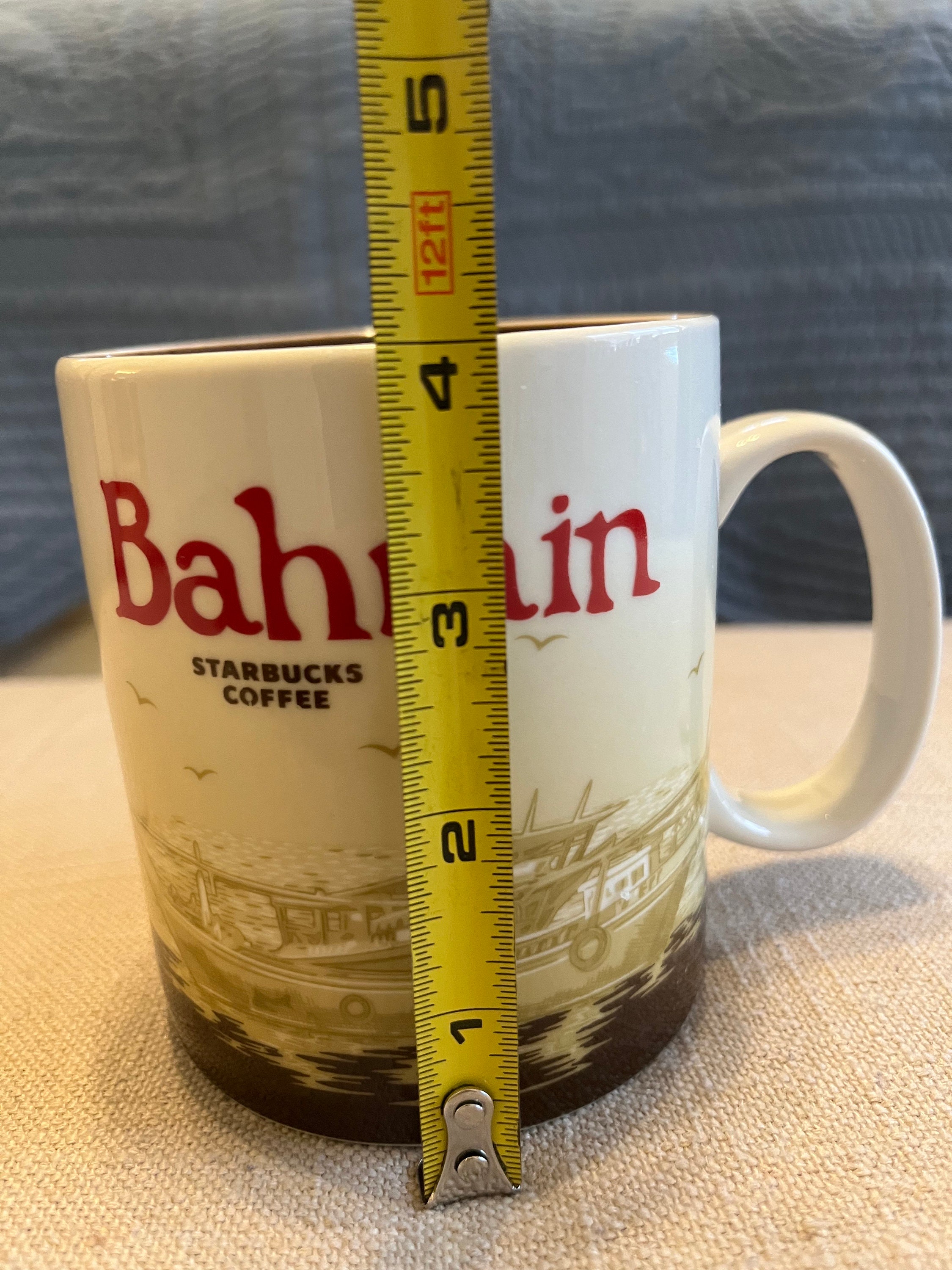 Starbucks Bahrain - 16 Oz Mug - 2012 Bahrain Coffee Cup Mug EUC - Etsy