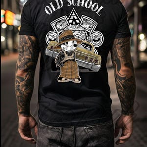 old school Felix the cat with 64 Impala
