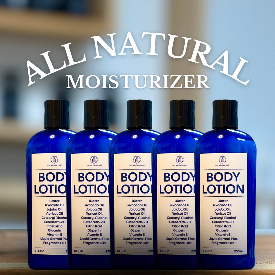 Handmade All Natural Body Moisturizer Natural Moisturizer Body Scented Lotion Dry Skin Hand