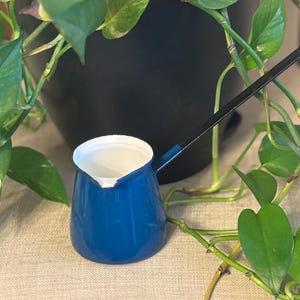 Antique Blue Enamel Ladle