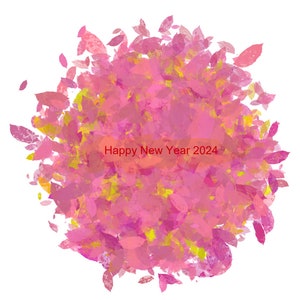 Carte new year 2024