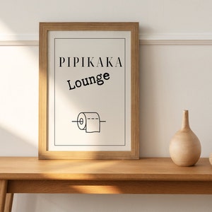WC toilet door sign toilet sign guest toilet wall decoration SVG file instant download black white sustainable gift housewarming