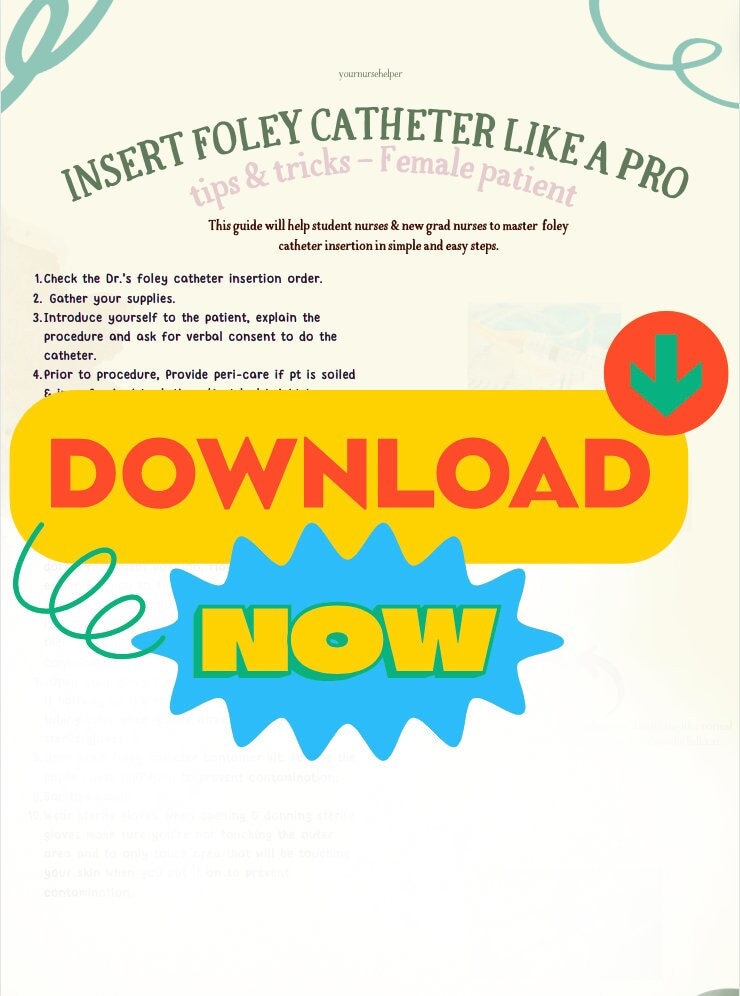 How To Female Foley Catheter Insertion and Removal, Student Skill