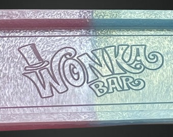 Wonka snap bar silicone mould