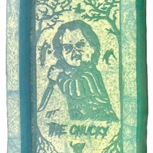 Horror El molde de silicona de la carta del Tarot de Chucky
