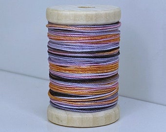 Pumpkin n' Plum Hand-dyed Bassoon Oboe Cotton FF Reed Thread