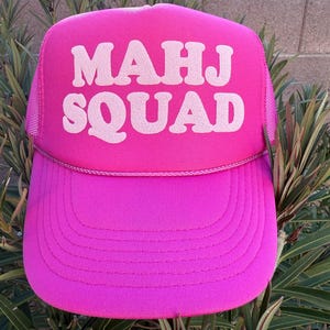Mahj Squad Trucker Hat // Unbeatable Quality and Price