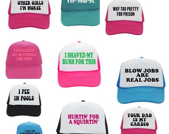 Trucker Hat Roulette Pack Unhinged - Funny Foam Front Hat Packs