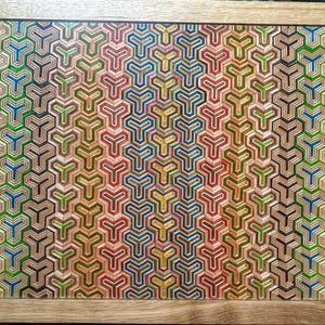 y shape skateboard wall art