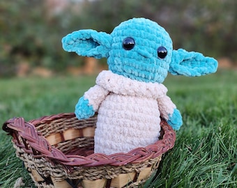 Alien Crochet Plushie