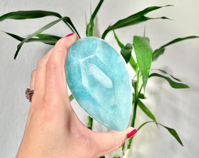 Crystal Soap Gems - aloe soap - handmade soap - surprise soap - crystal soap - crystals